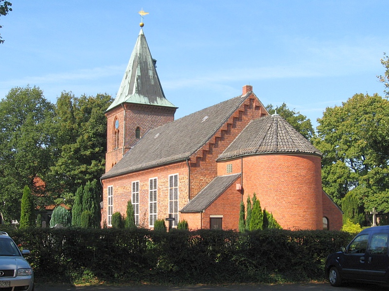 Panoramio-Archiv : Evangelische Kirche - Borgfeld, Bremen - 09.2009