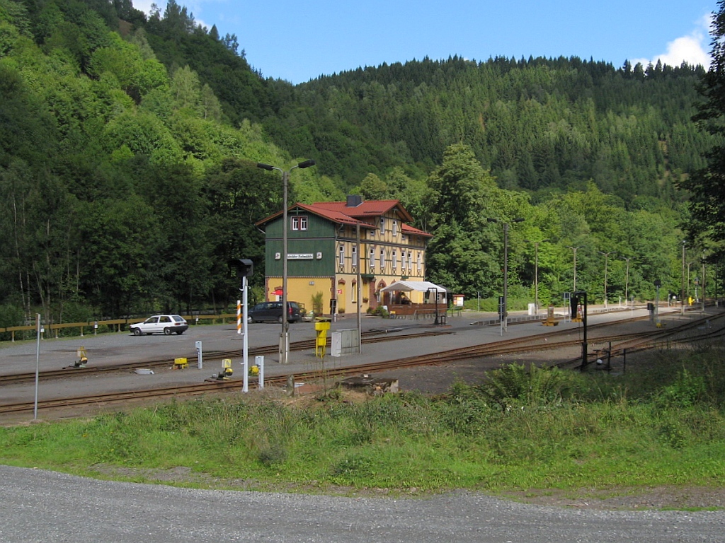 Panoramio-Archiv : HSB-Bahnhof Eisfelder Talmhle - 08.2010